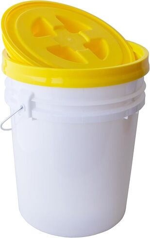 Smart Seal 5 Gallon Screw-On Bucket Lid (Pink, 1 Pack) in Saudi Arabia
