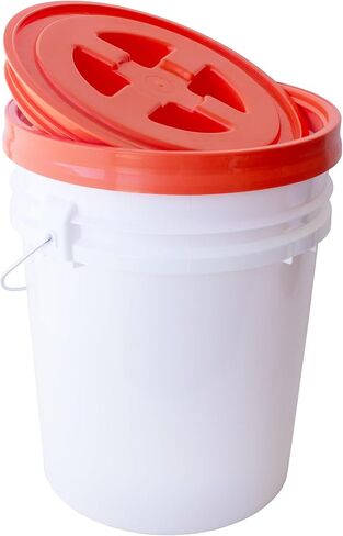 Smart Seal 5 Gallon Screw-On Bucket Lid (Pink, 1 Pack) in Saudi Arabia