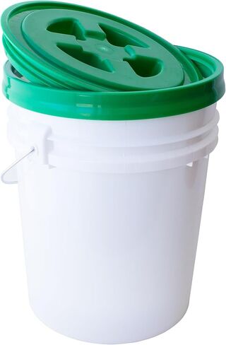 Smart Seal 5 Gallon Screw-On Bucket Lid (Pink, 1 Pack) in Saudi Arabia