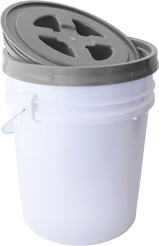 Smart Seal 5 Gallon Screw-On Bucket Lid (Pink, 1 Pack) in Saudi Arabia