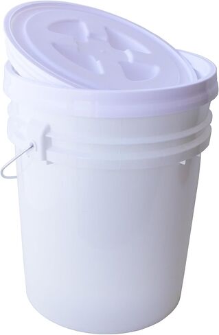 Smart Seal 5 Gallon Screw-On Bucket Lid (Pink, 1 Pack) in Saudi Arabia