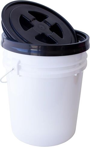 Smart Seal 5 Gallon Screw-On Bucket Lid (Pink, 1 Pack) in Saudi Arabia