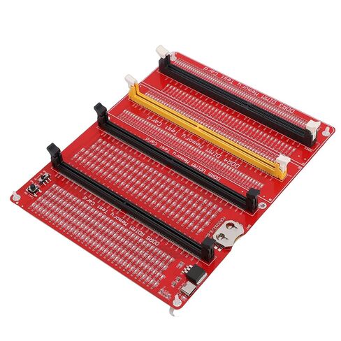 Goshyda 4 in 1 RAM Memory Tester Desktop Computer DDR3 DDR4 DDR5 Diagnostic Analyzer with Light for Desktop Computer Users PC Version in Saudi Arabia