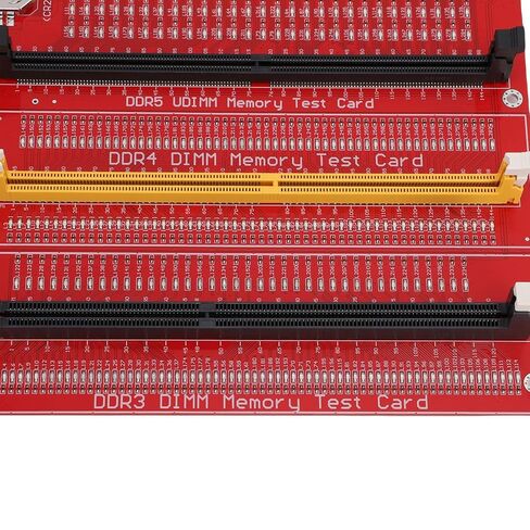 Goshyda 4 in 1 RAM Memory Tester Desktop Computer DDR3 DDR4 DDR5 Diagnostic Analyzer with Light for Desktop Computer Users PC Version in Saudi Arabia