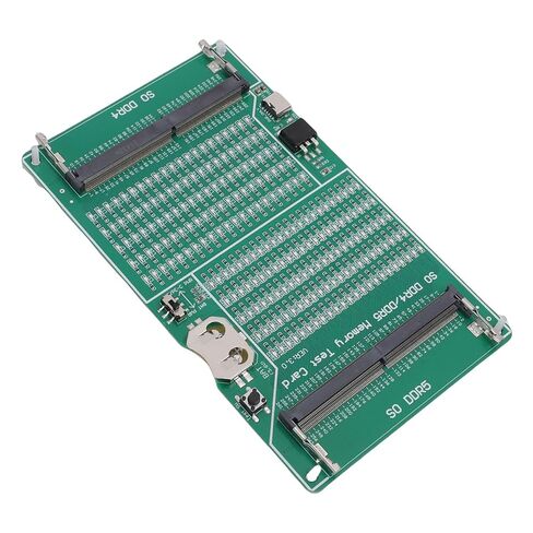 DDR4 DDR5 Memory Tester, 2 in 1 RAM Diagnostic Analyzer, LED Light Indicator Tester for Laptop Desktop Server Computer in Kuwait