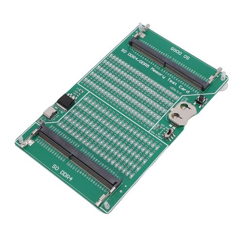 DDR4 DDR5 Memory Tester, 2 in 1 RAM Diagnostic Analyzer, LED Light Indicator Tester for Laptop Desktop Server Computer in Kuwait