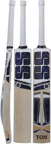 SS Master 99 English Willow Cricket Bat - Full Size, Short Handle - Bat Cover Included in Kuwait