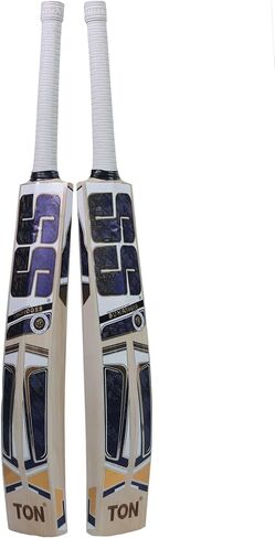 SS Master 99 English Willow Cricket Bat - Full Size, Short Handle - Bat Cover Included in Kuwait