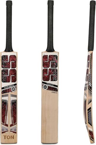 SS Cricket GG Smacker Series Premium English Willow Cricket Bat ، حجم البالغين - مقبض قصير ، غطاء الخفافيش in Kuwait