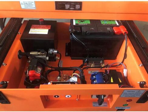 22 قدم ماكس رفع مقص كهربائي رجل رفع 660 رطل كاب. in Kuwait