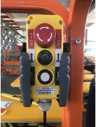 22 قدم ماكس رفع مقص كهربائي رجل رفع 660 رطل كاب. in Kuwait