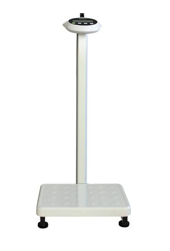 مقياس Helsevesen الرقمي مع قضيب قياس الارتفاع، مقياس وزن الجسم الطبي، مقياس الطبيب الاقتصادي، سعة الوزن 440 رطلاً / 27.6 بوصة - 78 بوصة in Kuwait