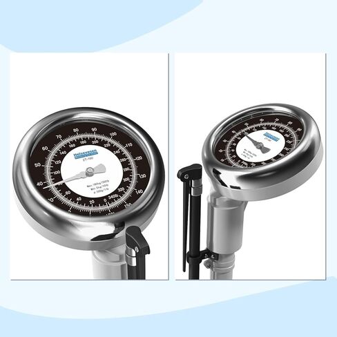 مقياس شعاع الطبيب من هيلسيفسن، ميزان شعاع ميكانيكي كلاسيكي مع قرص دائري كبير، مقياس الارتفاع والوزن، SZT-160 in Kuwait