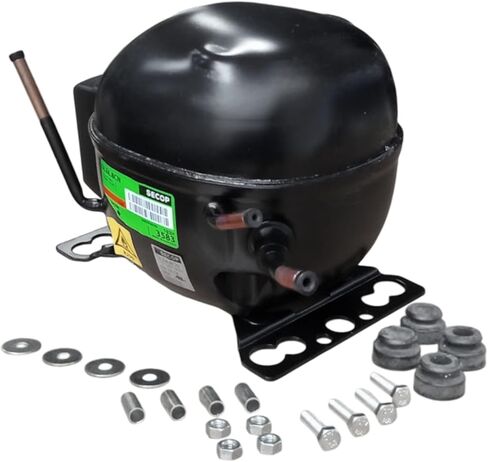 Secop DLE4.8CN R290 CSIR (HST) Compressor 115 Volts 993 BTU LBP 1747 BTU MBP in Kuwait