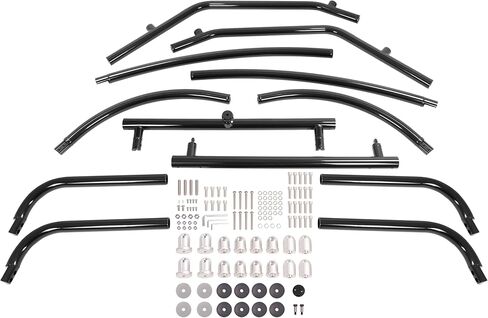 Wakeboard Tower Compatible with Most Boats 62" to 103" Wide, Black Powder Coated Aluminum Frame in Kuwait