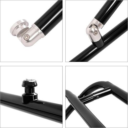 Wakeboard Tower Compatible with Most Boats 62" to 103" Wide, Black Powder Coated Aluminum Frame in Kuwait