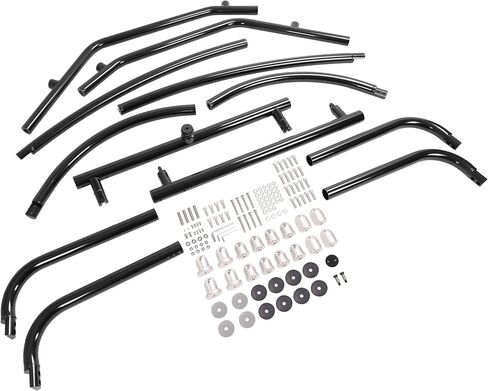 Wakeboard Tower Compatible with Most Boats 62" to 103" Wide, Black Powder Coated Aluminum Frame in Kuwait