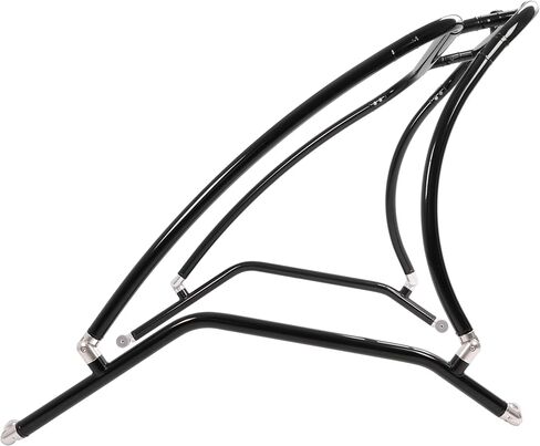 Wakeboard Tower Compatible with Most Boats 62" to 103" Wide, Black Powder Coated Aluminum Frame in Kuwait