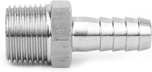 304 Stainless Steel BSPT Male Thread Barb Quick Coupling Connector Pneumatic Equipment Air Conveying Fitting Rust in Kuwait