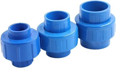 Quick Connect Air Hose Fittings, 2Pcs Blue I.D 25mm-63mm PVC Pipe Union Connector Quick Joint Tube Fittings Adapter(I.D32mm) in Saudi Arabia
