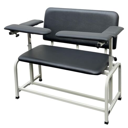 Helsevesen مقعد عريض للغاية لسحب الدم XXL كرسي طبي لسحب الدم مع مقعد مبطن عريض جدًا، - كرسي سحب الدم Mommy & Me مع مسند ذراع قابل للتعديل، 2024.11 in Kuwait