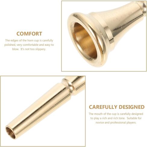 Brass French Mouthpiece Tuba Parts Shofar Mouthpiece Horn Mouth French Horn Music Accessories in Saudi Arabia