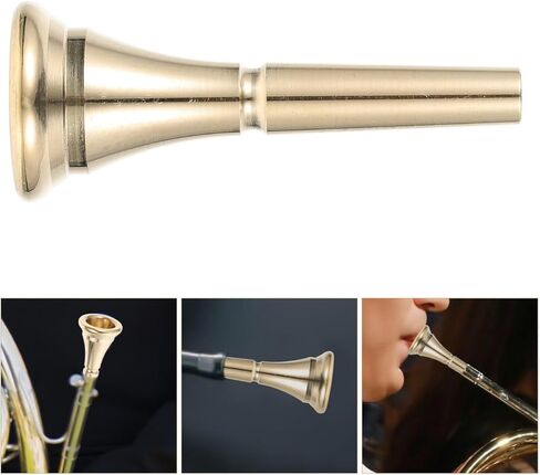 Brass French Mouthpiece Tuba Parts Shofar Mouthpiece Horn Mouth French Horn Music Accessories in Saudi Arabia
