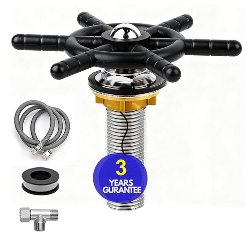 Glass Rinser for Kitchen Sink – 3-Year Warranty - Powerful Stainless Steel Cup Washer in Saudi Arabia