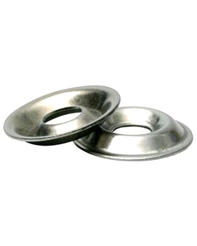 Stainless Steel Finishing Washers #12 Cup Washers - 100 Pieces Countersunk Finish Washer Stainless Steel Countersunk Washers #12 Finishing Cup Washers in Saudi Arabia