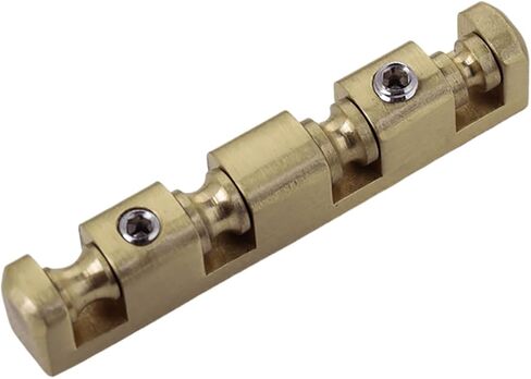 Bass Guitar Nut Brass Roller Nut 38mm Adjustable Bass Nut 4 String Electric BASS Guitar Replacement Parts in Saudi Arabia