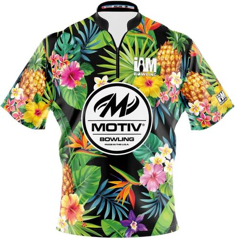 Logo Infusion Dye-Sublimated Bowling Jersey (Sash Collar) - I AM Bowling Fun Design 2033-MT - Motiv in Saudi Arabia