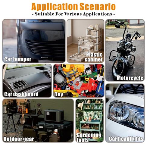 3000PCS Plastic Bumper Repair Kit - 6 Types Hot Stapler Staples 0.6丨0.8mm for Plastic Welding Projects in Kuwait