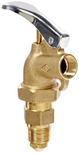 Wesco 272037 Heavy Duty Brass Adjustable Shank Faucet with PTFE Gasket, 0.75" NPT Connection in Kuwait