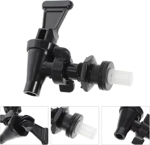 Milk Tea Bucket Faucet Plastic Tap Universal Connector for 8/10/12l Insulation Beverage Barrel Water Dispenser Replacement Spigot in Saudi Arabia