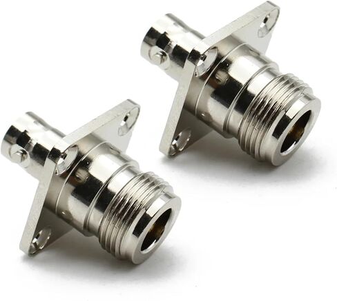 L16 N أنثى إلى BNC موصل محوري محوري 4 ثقوب محول لوحة شفة (5 قطعة) in Kuwait