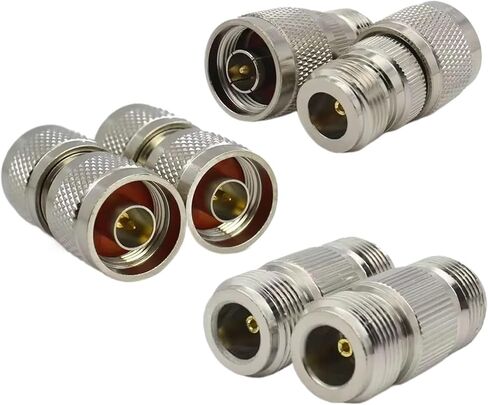 L16 ذكر المقابس إلى N-نوع موصل سالب محول هوائي محوري مستقيم 50 أوم النحاس (نوع 2,2 قطعة) in Kuwait