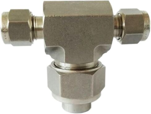 FLT Three Way Stainless Steel Filter OD 6,8,10,12mm 1/4 3/8 1/2 Tube End Connection SS316 Laboratory use(FLT-6OD 6mm) in Kuwait