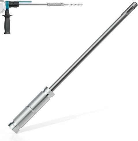 SDS Plus to SDS Plus Adapter with 3.74" Extension Shaft, Electric Extension Tool Kit for Rotary Hammer Adapted Tools, Drill Bit, Hole Saw in Saudi Arabia