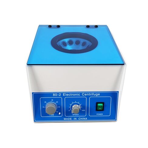 Electric Benchtop Centrifuge 80-2 Electric Centrifuge 110 V Stepless Control Max Speed 4000 R Timing 0-60 min Capacity 20ml×12 Tube Electric Centrifuge for Lab Research Institute in Saudi Arabia