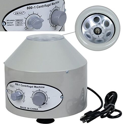Smartxchoices Electric Centrifuge Machine 800-1 4000RPM 6X 20 ML Rotor Desktop Lab Medical in Kuwait