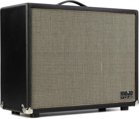 Mojotone British Lite 112 OS Unloaded Speaker Cabinet - British Black Tolex in Kuwait