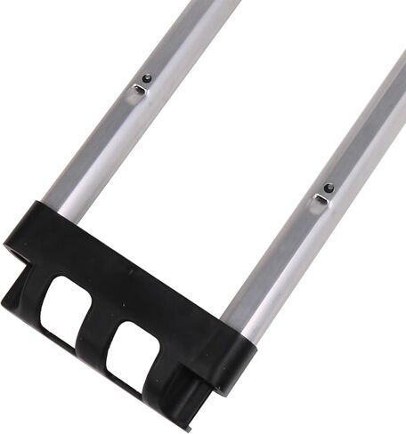 Replacement Telescopic Handle for 20 Inch Suitcase Internal Aluminum Alloy Retractable Pull Handle with DIY Repair Kit Silver Black Suitcase Handle Replacement Parts in Saudi Arabia