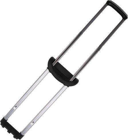 Replacement Telescopic Handle for 20 Inch Suitcase Internal Aluminum Alloy Retractable Pull Handle with DIY Repair Kit Silver Black Suitcase Handle Replacement Parts in Saudi Arabia