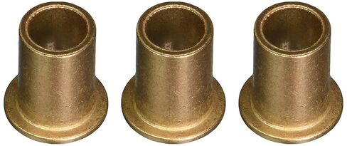 Bunting Bearings EF060812 Flanged Bearings, Powdered Metal, SAE 841, 3/8" Bore x 1/2" OD x 3/4" Length 11/16" Flange OD x 1/16" Flange Thickness (Pack of 3) in Kuwait