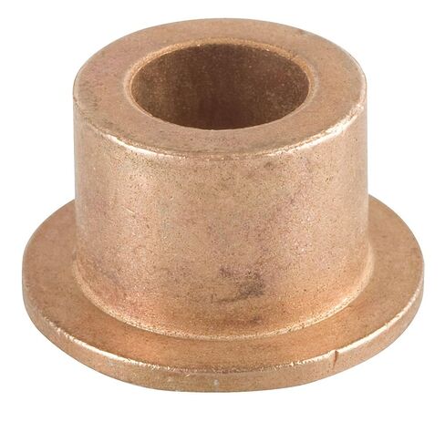 Bunting Bearings DPEF040608 Dri Plane (C) Flange Bearings, Powdered Metal, 1/4" Bore x 3/8" OD x 1/2" Length x 1/2" Flange OD x 1/16" Flange Thickness (Pack of 3), Bronze (DPEF040608A3) in Kuwait