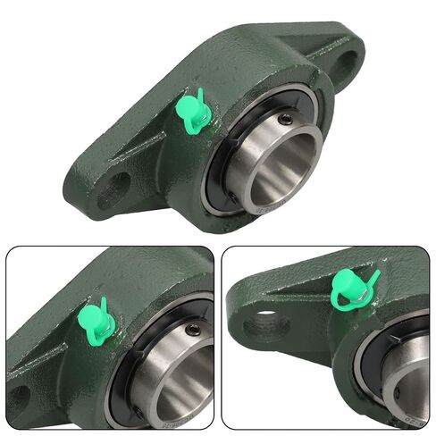 1-1/4 Inch Diameter Flanged Bearings, 10PCS UCFL206-20, UCFL206-20 Cast Iron Bearings with Holes in Saudi Arabia