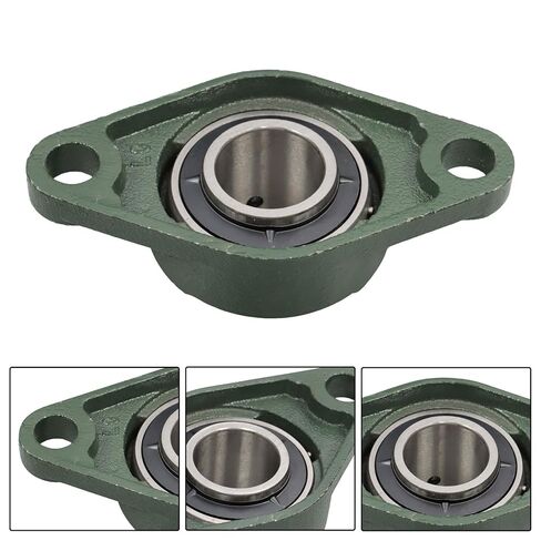1-1/4 Inch Diameter Flanged Bearings, 10PCS UCFL206-20, UCFL206-20 Cast Iron Bearings with Holes in Saudi Arabia