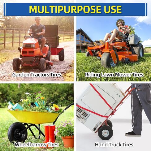 (4 Pack) GICOOL 5/8" Bore Flanged Deep Groove Ball Bearing, 16mm ID x 35mm OD x 13mm W Sealed 9Cr18 Steel Bearing for Wheelbarrow, Lawn Mower, Garden Cart, Hand Truck Tire and Wheel Parts Replacements in Kuwait