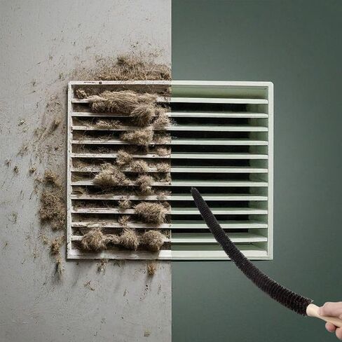 Dryer Lint Brush Vent Cleaner,30Inch Dryer Vent Cleaner Kit Cleaning Long Flexible Coil Brush(1 Pack) in Kuwait