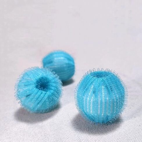 4Pcs/Set Washing Machine Hair Remover Ball, Washing Machine Balls, Reusable Balls for Removal, Pet Hair and Lint Removal in Saudi Arabia
